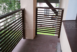 Перила и ограждения из нержавейки и дерева в Краснодаре. Готовые проекты ПерилаГлавСнаб - фото 11