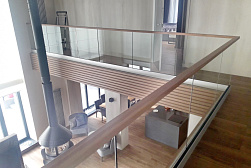 Цельностеклянные ограждения на несущем стекле в Краснодаре. Готовые проекты ПерилаГлавСнаб - фото 15