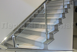 Ограждения для лестниц в Краснодаре. Готовые проекты ПерилаГлавСнаб - фото 6