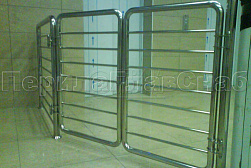 Нержавеющие калитки в Краснодаре. Готовые проекты ПерилаГлавСнаб - фото 12