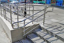 Поручни для инвалидов из нержавеющей стали в Краснодаре. Готовые проекты ПерилаГлавСнаб - фото 12