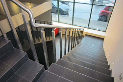 Перила и ограждения с вертикальным заполнением в Краснодаре. Готовые проекты ПерилаГлавСнаб - фото 12