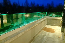 Поручни, перила и ограждения с подсветкой в Краснодаре. Готовые проекты ПерилаГлавСнаб - фото 11