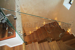 Ограждения лестничных маршей в Краснодаре. Готовые проекты ПерилаГлавСнаб - фото 2