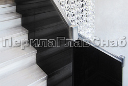 Стеклянные перила для колодезных лестниц в Краснодаре. Готовые проекты ПерилаГлавСнаб - фото 14