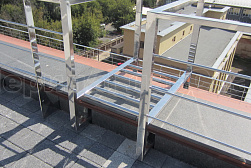 Ограждения для кровли из нержавеющей стали в Краснодаре. Готовые проекты ПерилаГлавСнаб - фото 10