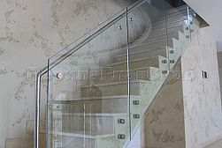 Ограждения лестничных маршей в Краснодаре. Готовые проекты ПерилаГлавСнаб - фото 27