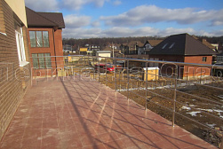 Четырёх и многоригельные перила и ограждения в Краснодаре. Готовые проекты ПерилаГлавСнаб - фото 14