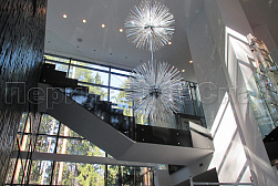 Стеклянные перила для лестниц в Краснодаре. Готовые проекты ПерилаГлавСнаб - фото 19