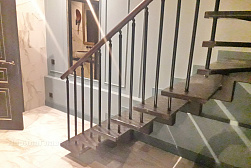 Перила и ограждения с вертикальным заполнением в Краснодаре. Готовые проекты ПерилаГлавСнаб - фото 10