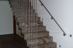 Перила и ограждения с вертикальным заполнением в Краснодаре. Готовые проекты ПерилаГлавСнаб - фото 17