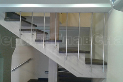 Перила и ограждения с вертикальным заполнением в Краснодаре. Готовые проекты ПерилаГлавСнаб - фото 8