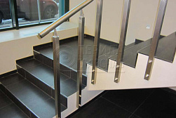 Перила и ограждения с вертикальным заполнением в Краснодаре. Готовые проекты ПерилаГлавСнаб - фото 13