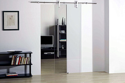 Раздвижные стеклянные двери в Краснодаре. Готовые проекты ПерилаГлавСнаб - фото 1