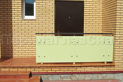 Уличные ограждения из металла в Краснодаре. Готовые проекты ПерилаГлавСнаб - фото 5