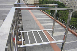 Ограждения для кровли из нержавеющей стали в Краснодаре. Готовые проекты ПерилаГлавСнаб - фото 12