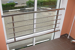 Ограждение на окна из нержавеющей стали в Краснодаре. Готовые проекты ПерилаГлавСнаб - фото 18