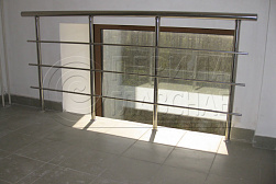 Ограждение на окна из нержавеющей стали в Краснодаре. Готовые проекты ПерилаГлавСнаб - фото 22