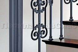 Латунные перила под золото в Краснодаре. Готовые проекты ПерилаГлавСнаб - фото 5