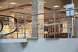 Ограждения из нержавеющей стали с тремя ригелями в Краснодаре. Готовые проекты ПерилаГлавСнаб - фото 4