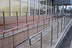 Поручни для инвалидов из нержавеющей стали в Краснодаре. Готовые проекты ПерилаГлавСнаб - фото 22