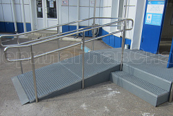 Поручни для инвалидов из нержавеющей стали в Краснодаре. Готовые проекты ПерилаГлавСнаб - фото 9