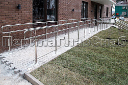 Хромированные перила в Краснодаре. Готовые проекты ПерилаГлавСнаб - фото 4