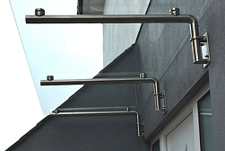 Консольные козырьки и навесы в Краснодаре. Готовые проекты ПерилаГлавСнаб - фото 4