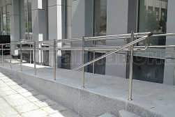 Поручни для инвалидов из нержавеющей стали в Краснодаре. Готовые проекты ПерилаГлавСнаб - фото 10