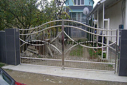 Нержавеющие калитки в Краснодаре. Готовые проекты ПерилаГлавСнаб - фото 11