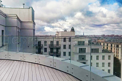 Перила и ограждения для террас в Краснодаре. Готовые проекты ПерилаГлавСнаб - фото 9