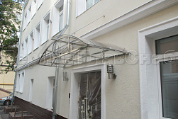 Козырьки и навесы на металлокаркасе в Краснодаре. Готовые проекты ПерилаГлавСнаб - фото 2