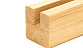 Дубовый поручень 40х40 некрашеный С ПАЗОМ, Премиум Ф-1077