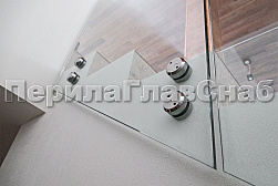 Цельностеклянные ограждения на несущем стекле в Краснодаре. Готовые проекты ПерилаГлавСнаб - фото 19