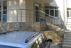 Перила и ограждения из нержавеющей стали с двумя ригелями в Краснодаре. Готовые проекты ПерилаГлавСнаб - фото 5