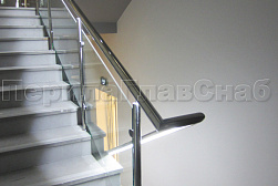 Поручни, перила и ограждения с подсветкой в Краснодаре. Готовые проекты ПерилаГлавСнаб - фото 6