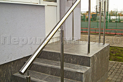 Ограждения и перила без ригелей из нержавеющей стали (без заполнения) в Краснодаре. Готовые проекты ПерилаГлавСнаб - фото 14