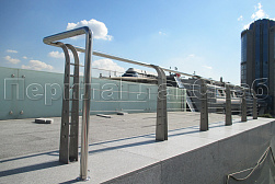 Уличные ограждения из металла в Краснодаре. Готовые проекты ПерилаГлавСнаб - фото 22