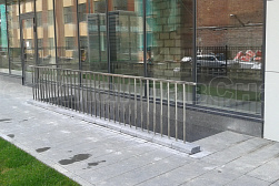 Перила и ограждения с вертикальным заполнением в Краснодаре. Готовые проекты ПерилаГлавСнаб - фото 6