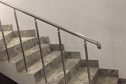 Перила и ограждения с вертикальным заполнением в Краснодаре. Готовые проекты ПерилаГлавСнаб - фото 19